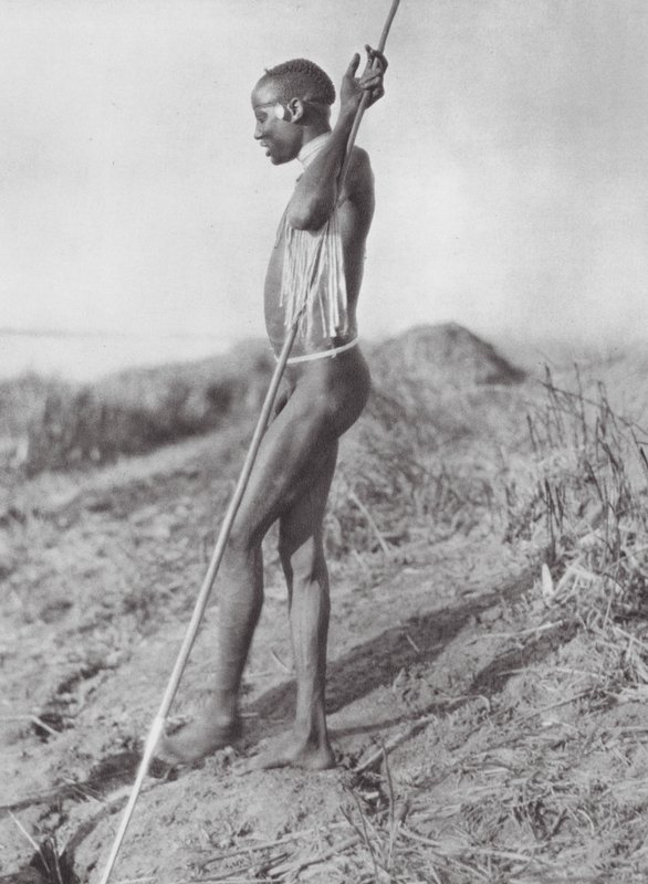 Africa: Dinka settentrionale dal Nilo Bianco da Hugo Adolf Bernatzik