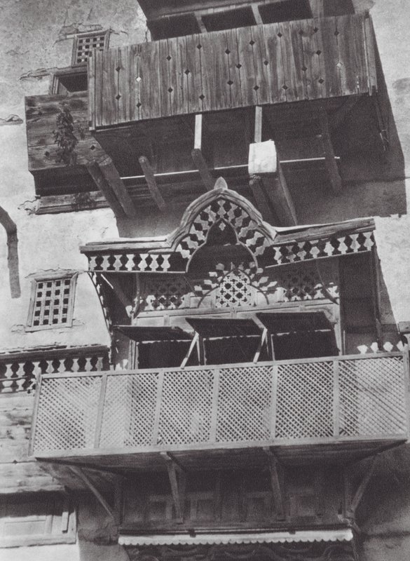 Africa: bovindo in legno a Suakin da Hugo Adolf Bernatzik