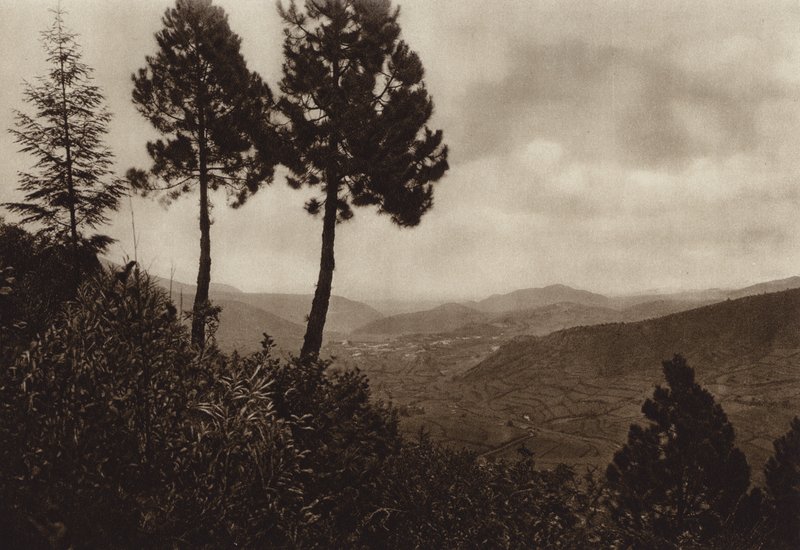 Messico: Huixquilucan (foto b/n) da Hugo Brehme