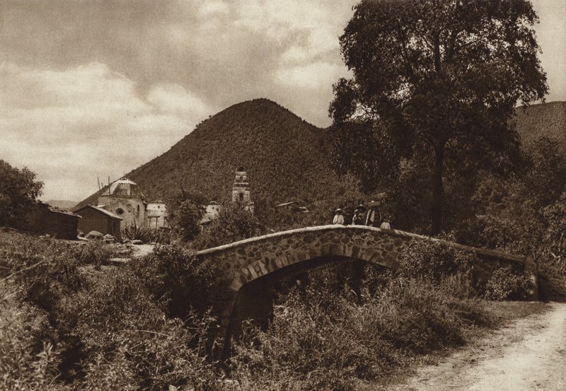 Messico: San Bartolito (foto b/n) da Hugo Brehme