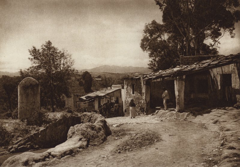Messico: San Esteban, periferia della capitale Mejico (foto b/n) da Hugo Brehme