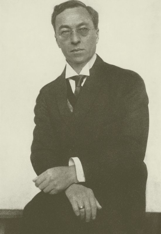 Ritratto di Wassily Kandinsky da Hugo Erfurth