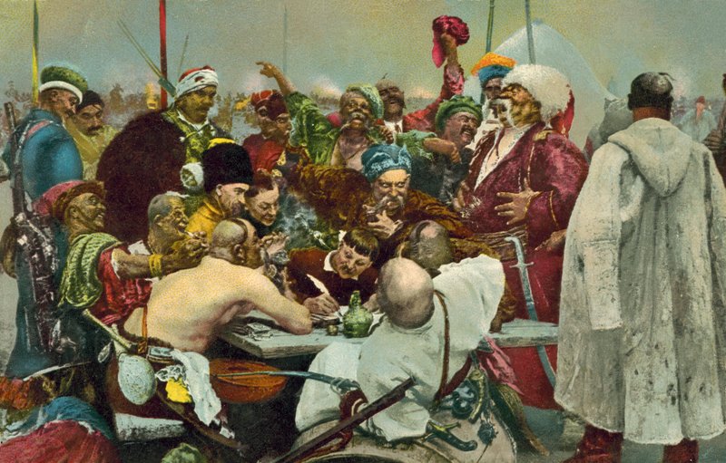 Risposta dei cosacchi zaporoghi al sultano Mehmed IV dell