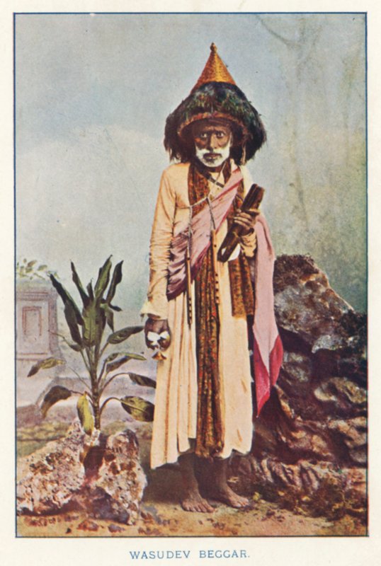 Indigeni Indiani: Mendicante Wasudev da Indian photographer