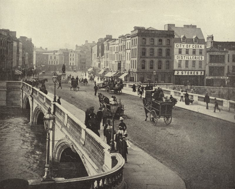 Ponte di San Patrizio, Cork (foto b/n) da Irish Photographer