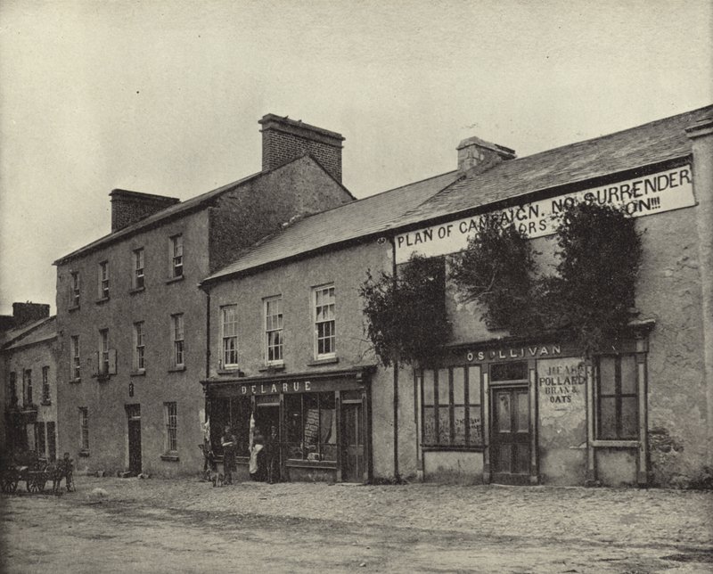 Veduta di Mitchelstown, contea di Cork (foto in bianco e nero) da Irish Photographer