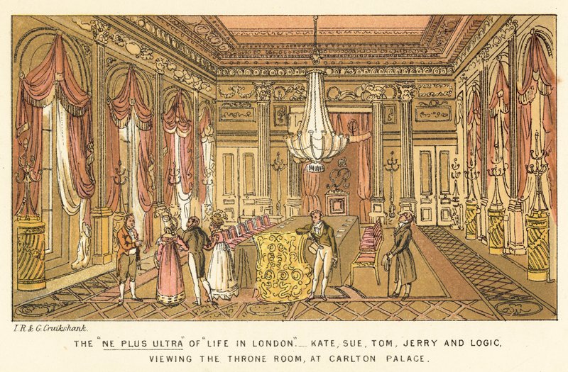 Il Ne Plus Ultra della vita a Londra da Isaac, Robert and George Cruikshank