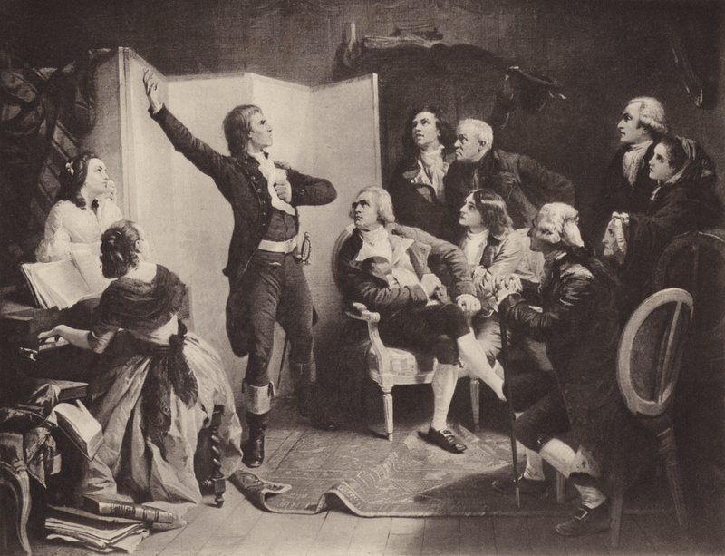 Il Primo Canto della Marsigliese da Isidore (after) Pils