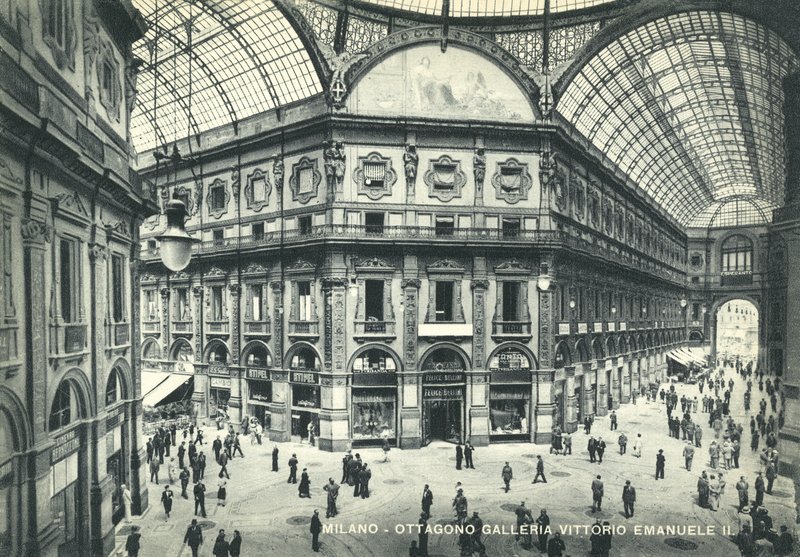Milano, Italia, Galleria Vittorio Emanuele II da Italian Photographer