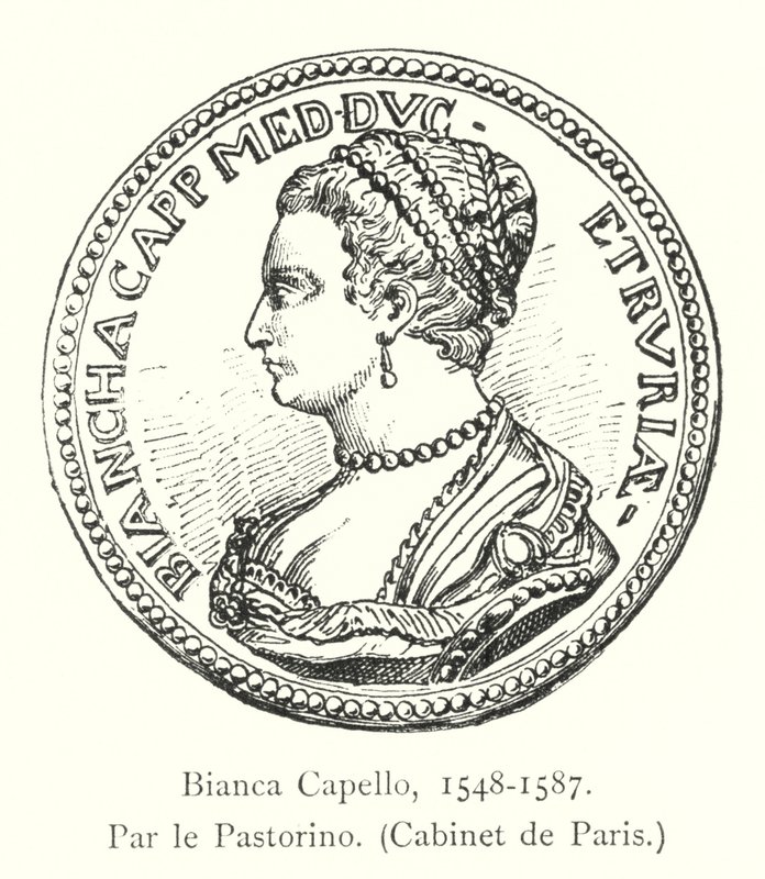 Bianca Capello, 1548-1587, di Pastorino, Cabinet de Paris da Italian School