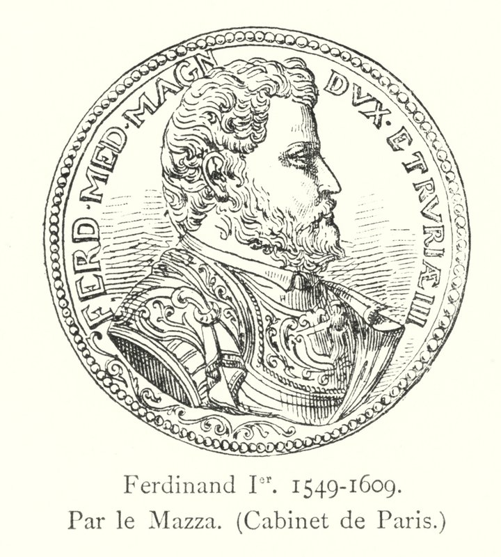 Ferdinando I, 1549-1609, di Mazza, Cabinet de Paris da Italian School
