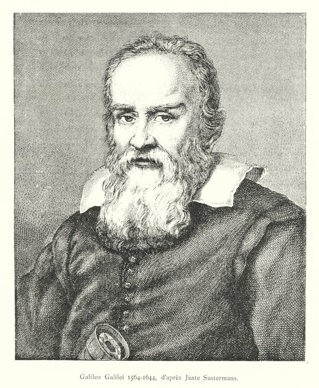 Galileo Galilei 1564-1644, da Juste Sustermans da Italian School
