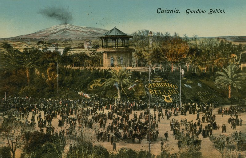 Giardino Bellini, Catania, Sicilia da Italian Photographer