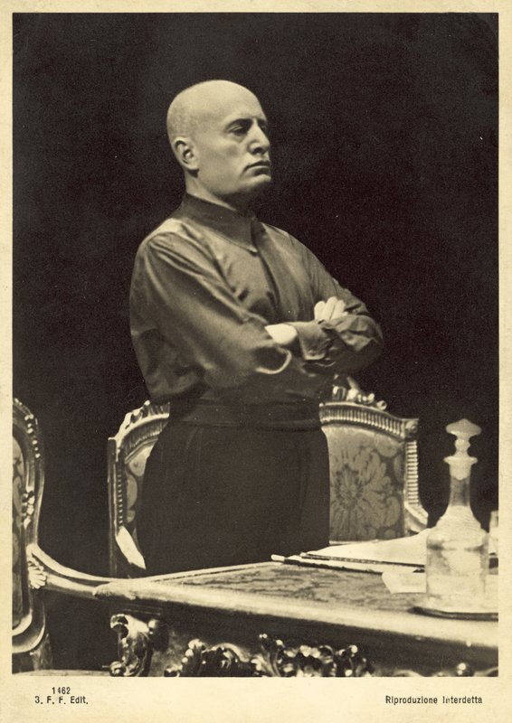 Benito Mussolini da Italian Photographer