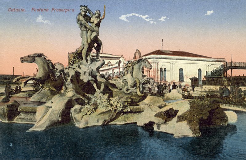 Catania, Italia, Fontana Proserpina da Italian Photographer