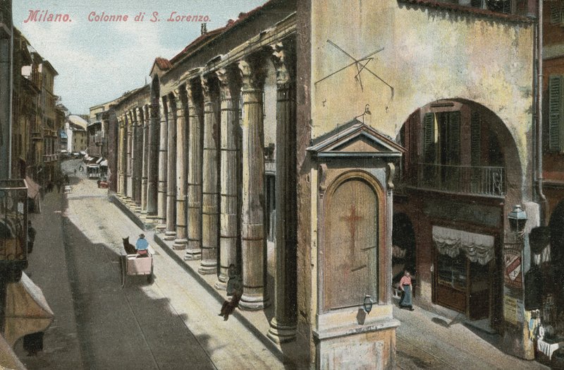 Colonne di San Lorenzo, Milano da Italian Photographer