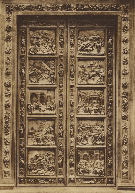 Firenze: Battistero, La Porta Principale, Lorenzo Ghiberti da Italian Photographer