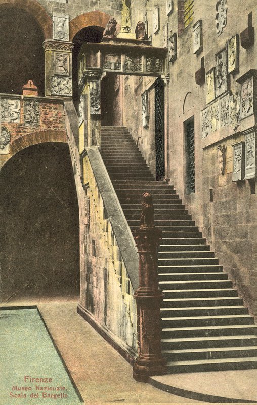 Firenze, Italia, Bargello, Scala da Italian Photographer
