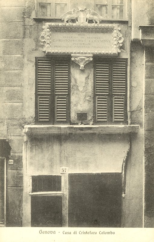 Genova, Italia, casa di Cristoforo Colombo da Italian Photographer