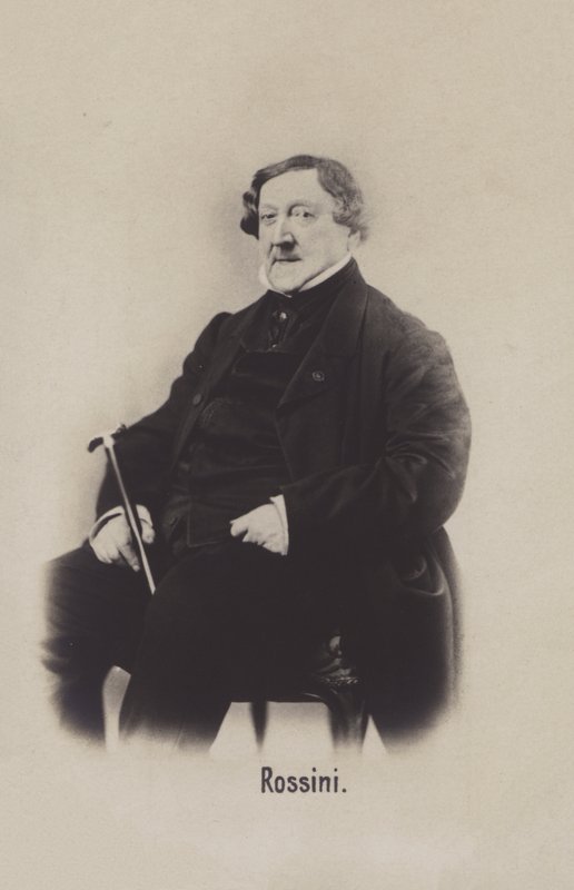 Gioachino Rossini, compositore italiano da Italian Photographer