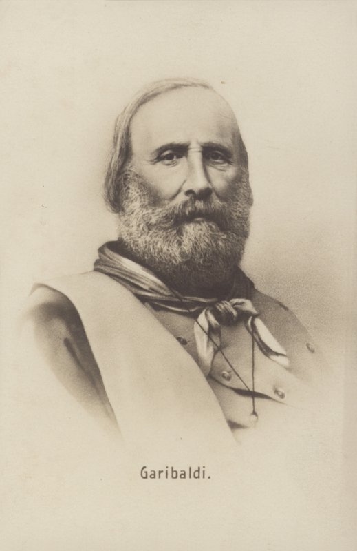 Giuseppe Garibaldi da Italian Photographer