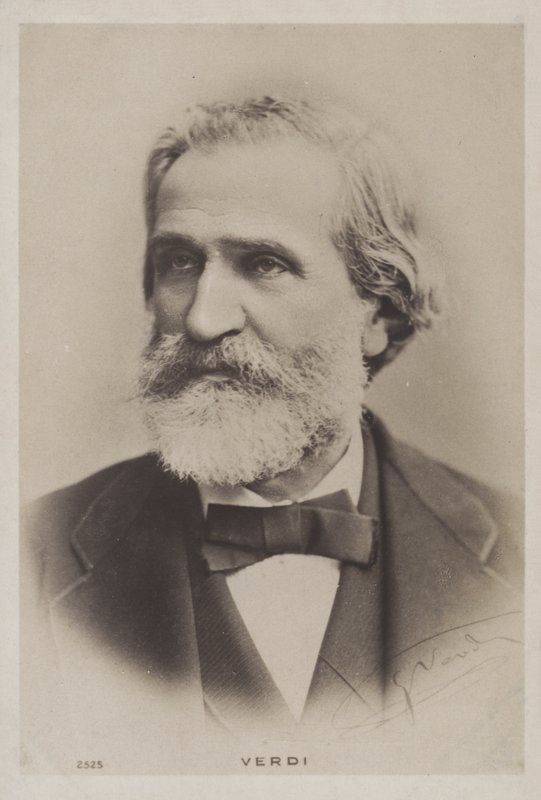 Giuseppe Verdi, compositore italiano da Italian Photographer