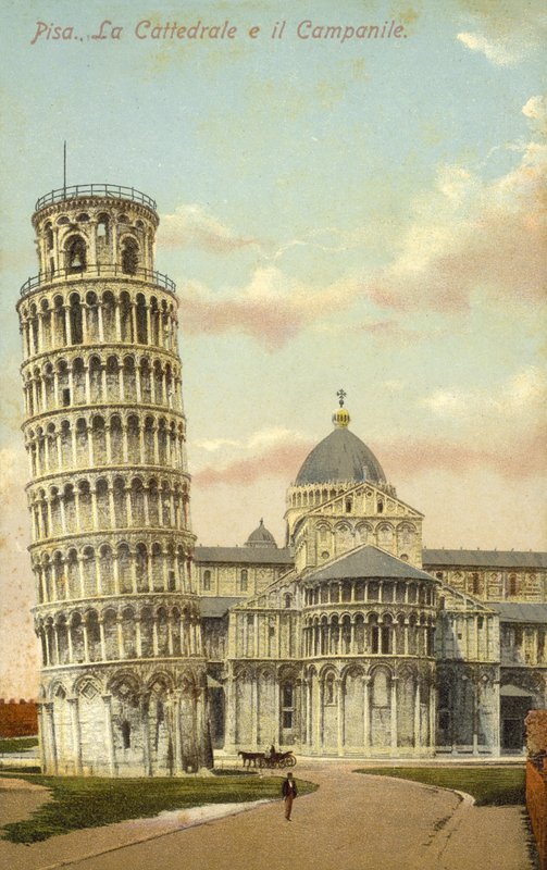 Torre Pendente di Pisa e Cattedrale di Pisa da Italian Photographer