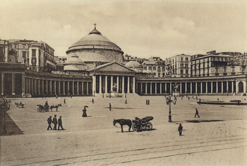 Napoli: Chiesa S Francesco Di Paola da Italian Photographer