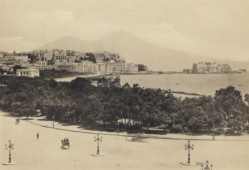 Napoli: Panorama visto da Mergellina da Italian Photographer