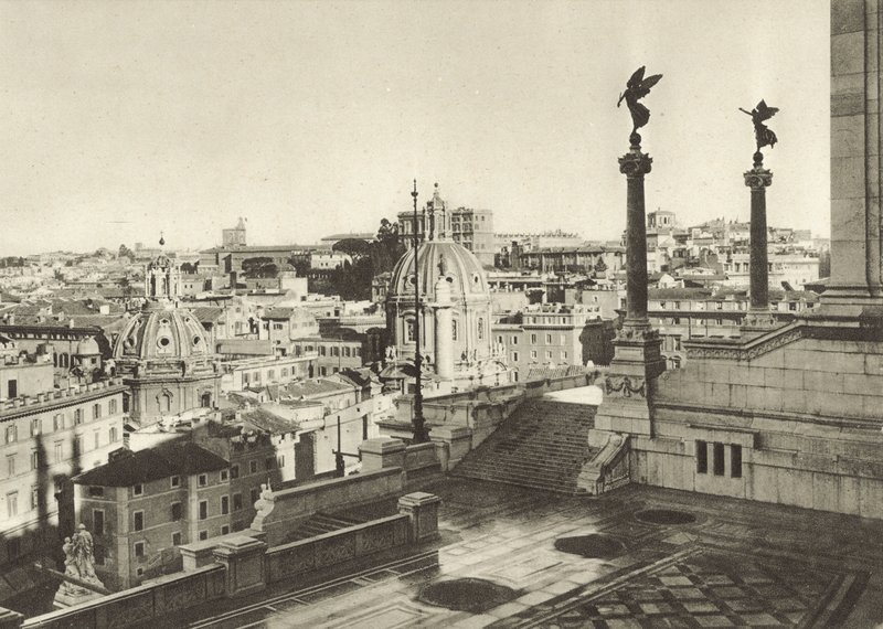 Panorama dal Monumento a Vittorio Emanuele da Italian Photographer