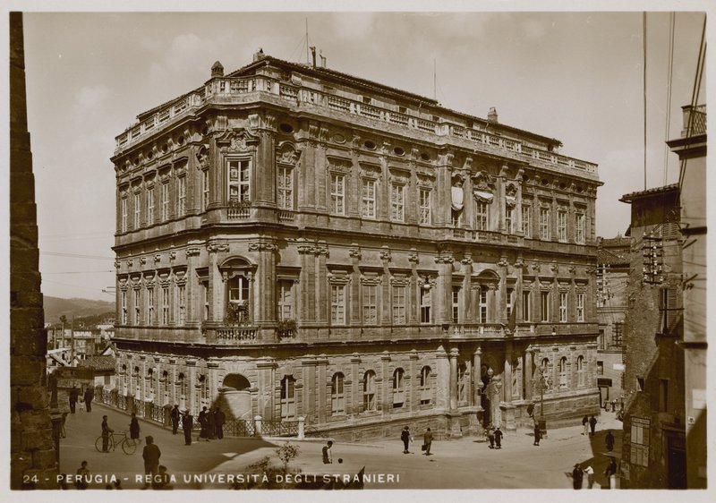 Perugia, Università per Stranieri, c. 1920 da Italian Photographer