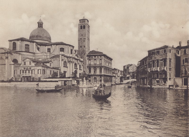 Rio Cannaregio e Palazzo Labia da Italian Photographer