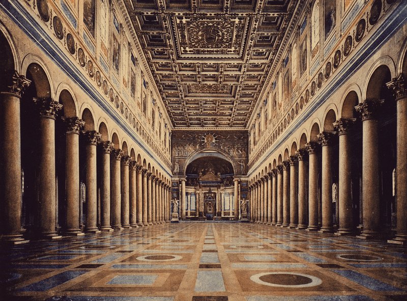 Roma: Basilica di San Paolo, interno da Italian Photographer