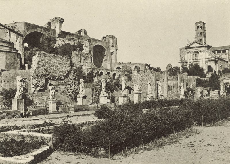Foro Romano, Basilica di Costantino, Tempio di Romolo e Casa delle Vestali da Italian Photographer