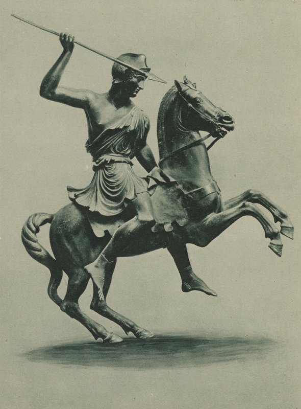 Statua romana di un