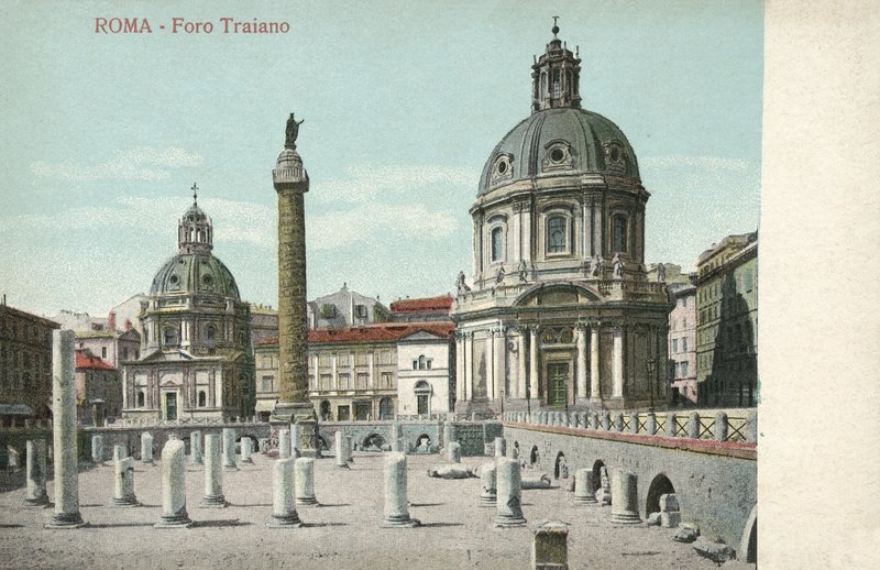 Roma, Italia, Foro di Traiano da Italian Photographer