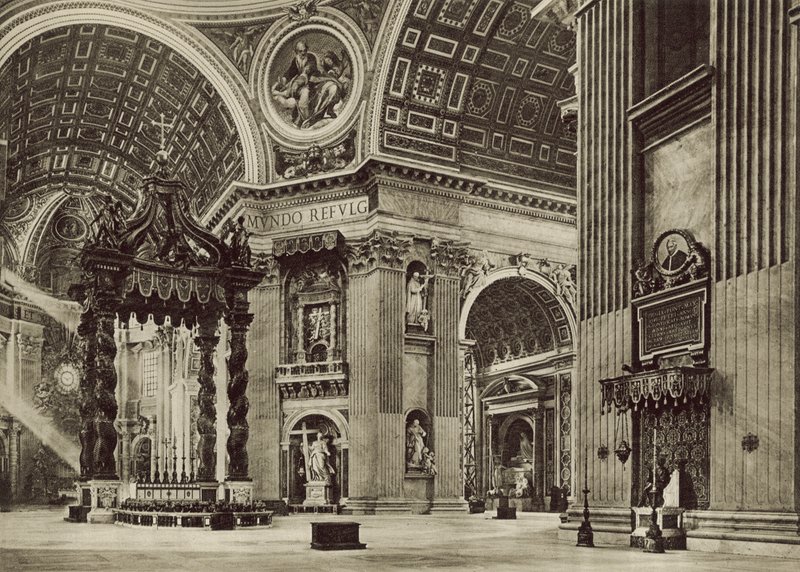 Basilica di San Pietro, Interno da Italian Photographer