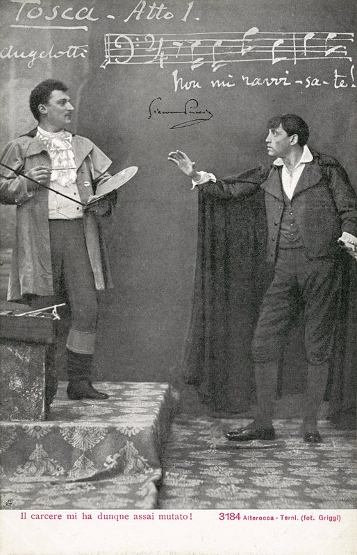 Scena da Tosca (foto b/n) da Italian Photographer