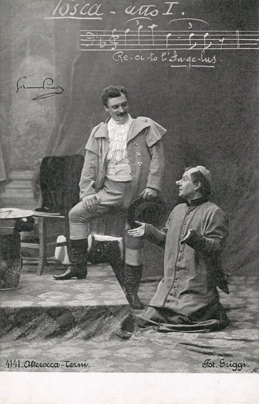 Scena da Tosca (foto b/n) da Italian Photographer