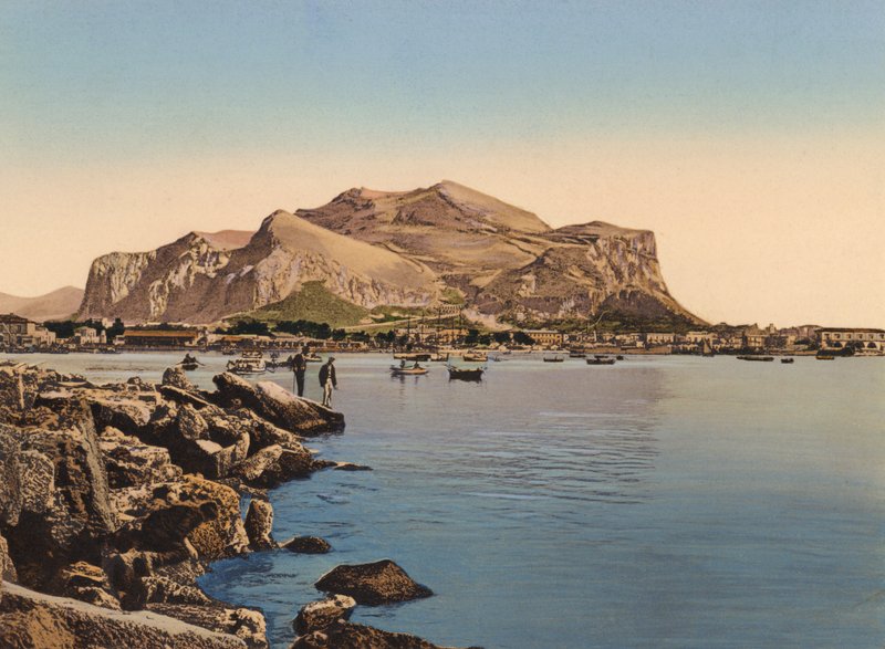 Sicilia / Sicilia: Monte Pellegrino (foto a colori) da Italian Photographer