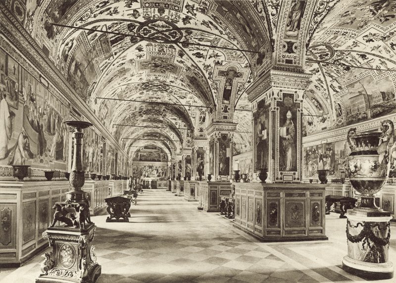 La Biblioteca Vaticana, Prima Sala da Italian Photographer