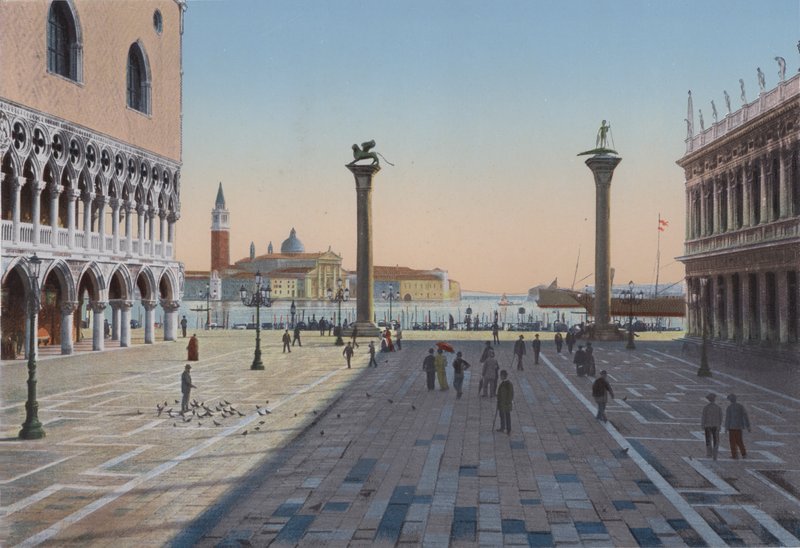 Venezia, Piazzetta San Marco e le due Colonne da Italian Photographer