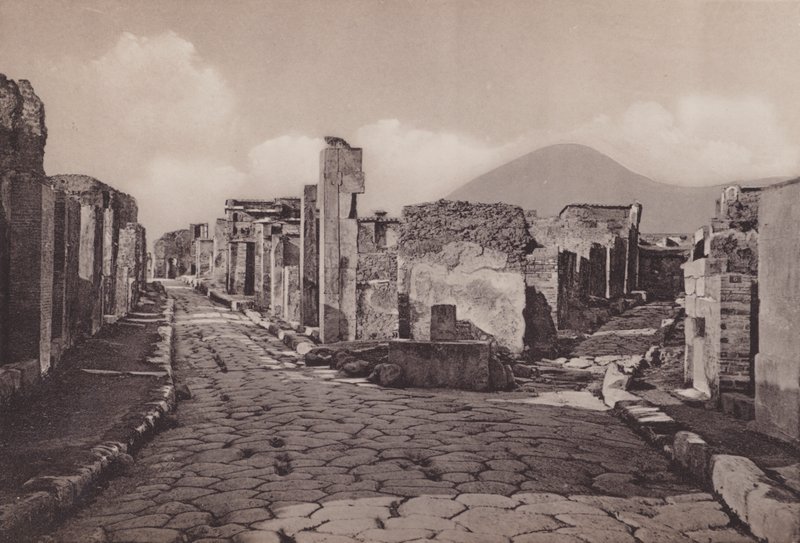 Via Consolare e Porta Di Ercolano da Italian Photographer