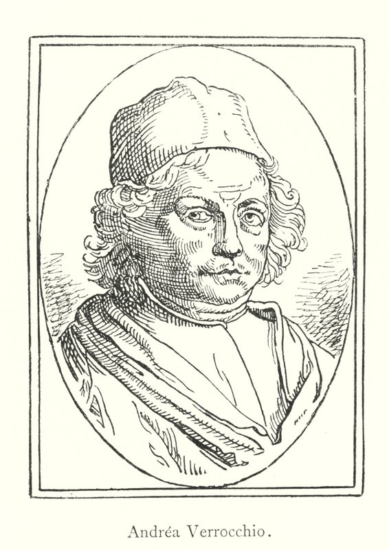 Andrea Verrocchio (incisione) da Italian School