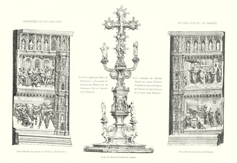 Batistere de San Giovanni, Retable d