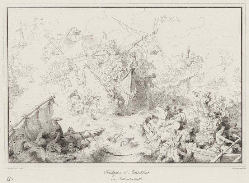 Battaglia di Metellino da Italian School
