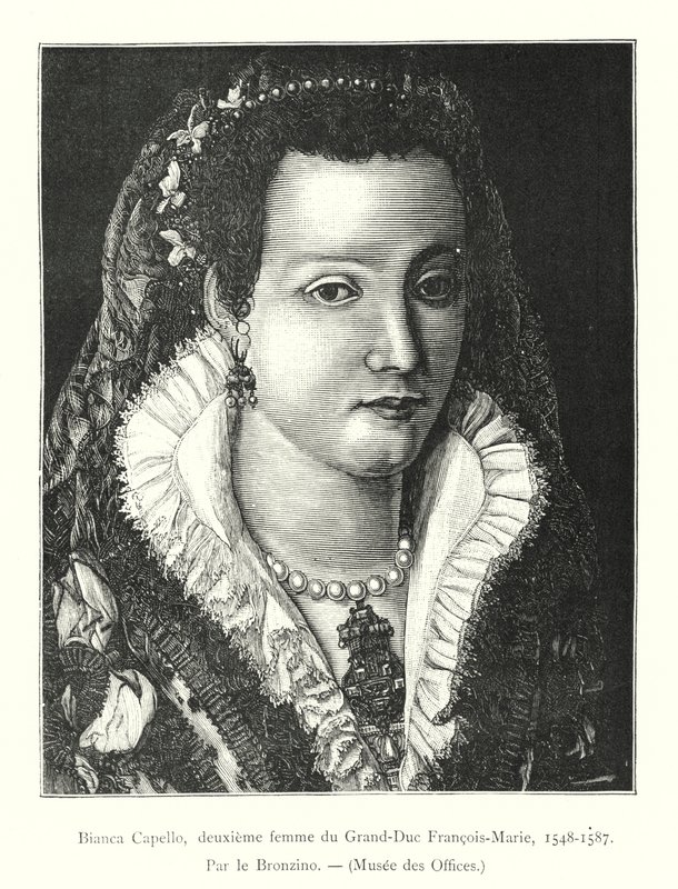 Bianca Cappello, seconda moglie del Granduca Francesco-Maria da Italian School