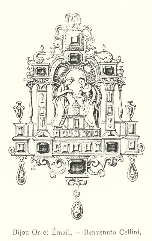 Gioiello Oro e Smalto, Benvenuto Cellini da Italian School