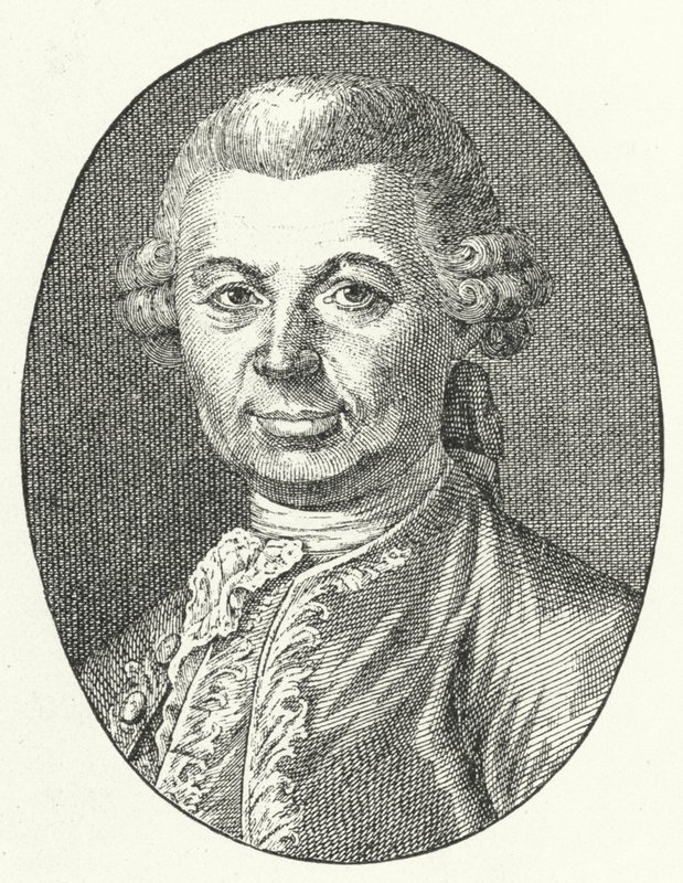 Carlo Gozzi, drammaturgo italiano (incisione) da Italian School