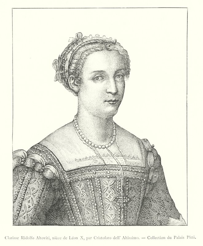 Clarisse Ridolfo Altoviti, nipote di Leone X, di Cristoforo dell